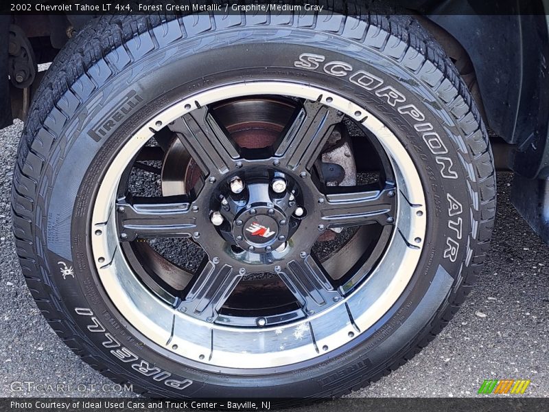 Forest Green Metallic / Graphite/Medium Gray 2002 Chevrolet Tahoe LT 4x4