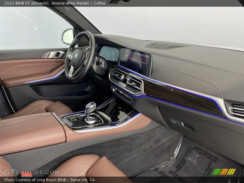 Mineral White Metallic / Coffee 2020 BMW X5 xDrive40i