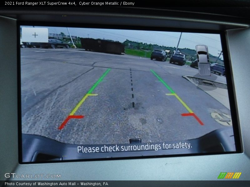 Cyber Orange Metallic / Ebony 2021 Ford Ranger XLT SuperCrew 4x4