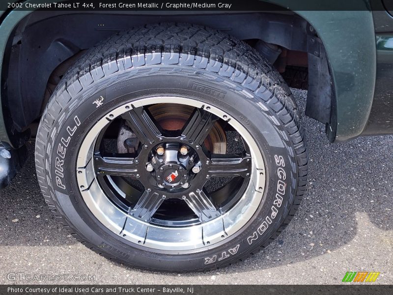 Forest Green Metallic / Graphite/Medium Gray 2002 Chevrolet Tahoe LT 4x4