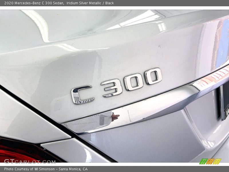 Iridium Silver Metallic / Black 2020 Mercedes-Benz C 300 Sedan