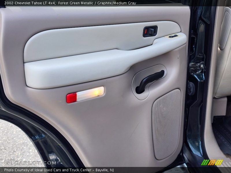 Forest Green Metallic / Graphite/Medium Gray 2002 Chevrolet Tahoe LT 4x4