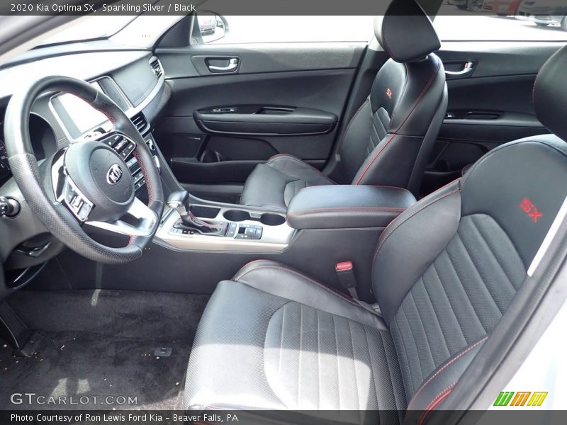 Front Seat of 2020 Optima SX