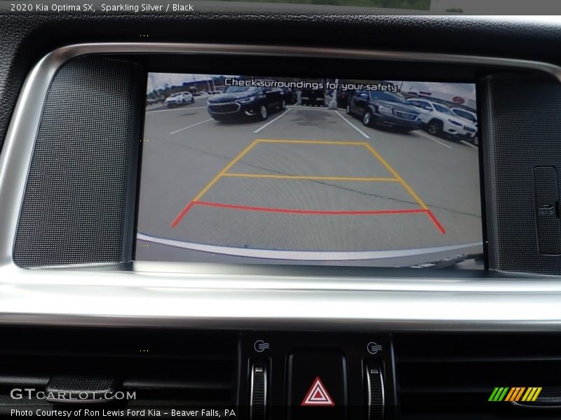 Sparkling Silver / Black 2020 Kia Optima SX