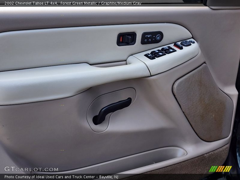 Forest Green Metallic / Graphite/Medium Gray 2002 Chevrolet Tahoe LT 4x4