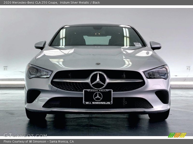 Iridium Silver Metallic / Black 2020 Mercedes-Benz CLA 250 Coupe