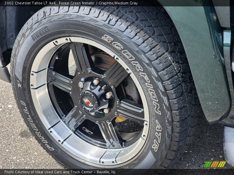 Forest Green Metallic / Graphite/Medium Gray 2002 Chevrolet Tahoe LT 4x4