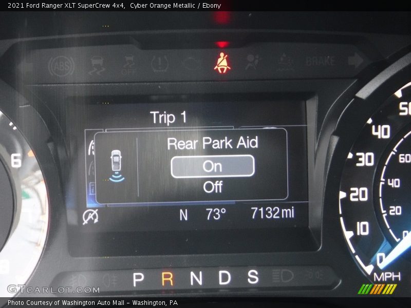 Cyber Orange Metallic / Ebony 2021 Ford Ranger XLT SuperCrew 4x4