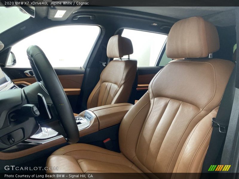 Alpine White / Cognac 2020 BMW X7 xDrive40i