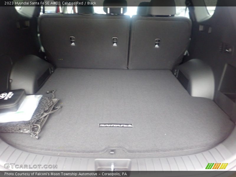 Calypso Red / Black 2023 Hyundai Santa Fe SE AWD