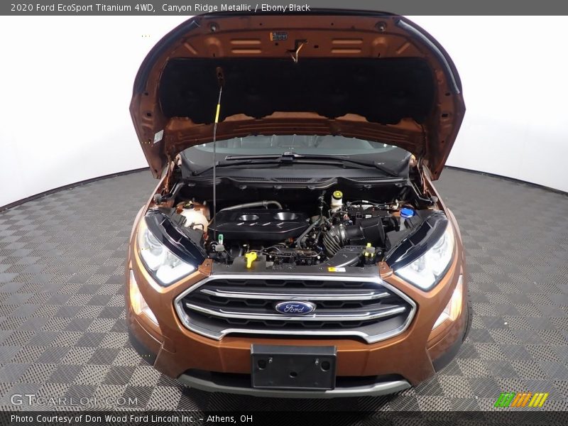 Canyon Ridge Metallic / Ebony Black 2020 Ford EcoSport Titanium 4WD