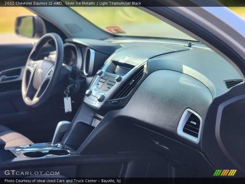 Silver Ice Metallic / Light Titanium/Jet Black 2012 Chevrolet Equinox LS AWD