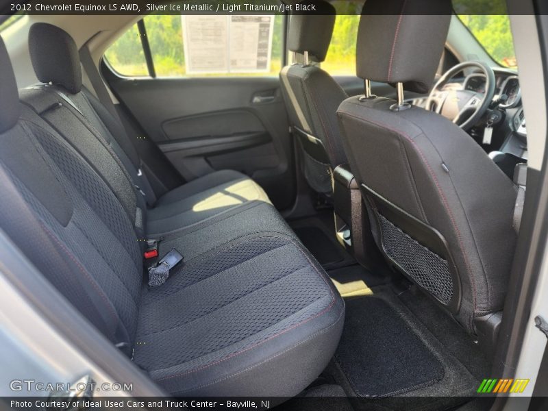 Silver Ice Metallic / Light Titanium/Jet Black 2012 Chevrolet Equinox LS AWD