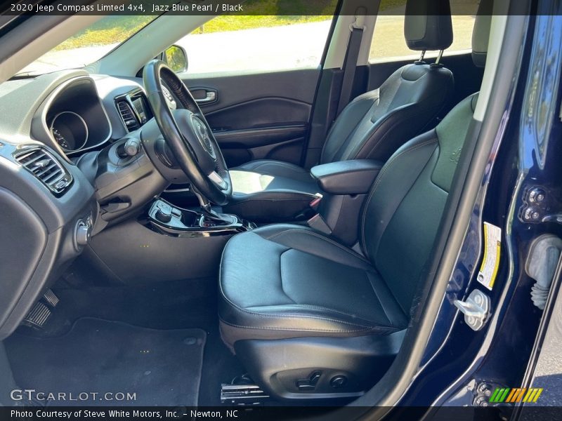 Front Seat of 2020 Compass Limted 4x4