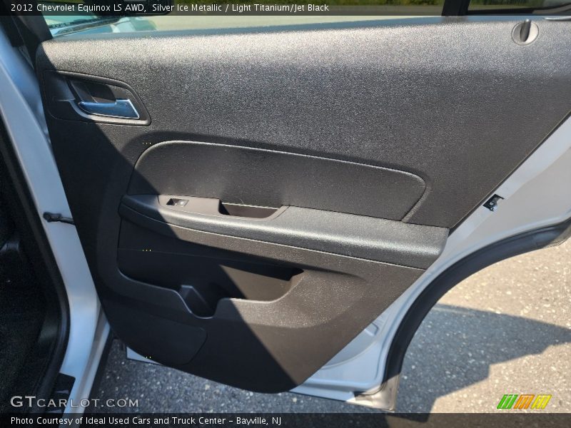 Silver Ice Metallic / Light Titanium/Jet Black 2012 Chevrolet Equinox LS AWD