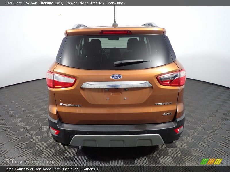 Canyon Ridge Metallic / Ebony Black 2020 Ford EcoSport Titanium 4WD