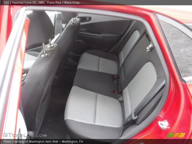 Pulse Red / Black/Gray 2021 Hyundai Kona SEL AWD