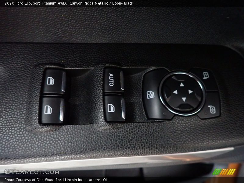 Canyon Ridge Metallic / Ebony Black 2020 Ford EcoSport Titanium 4WD