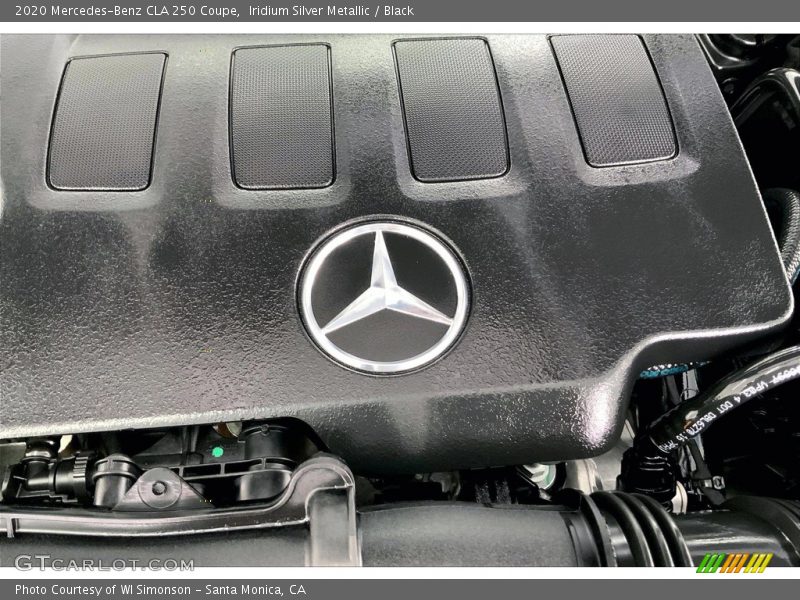 Iridium Silver Metallic / Black 2020 Mercedes-Benz CLA 250 Coupe
