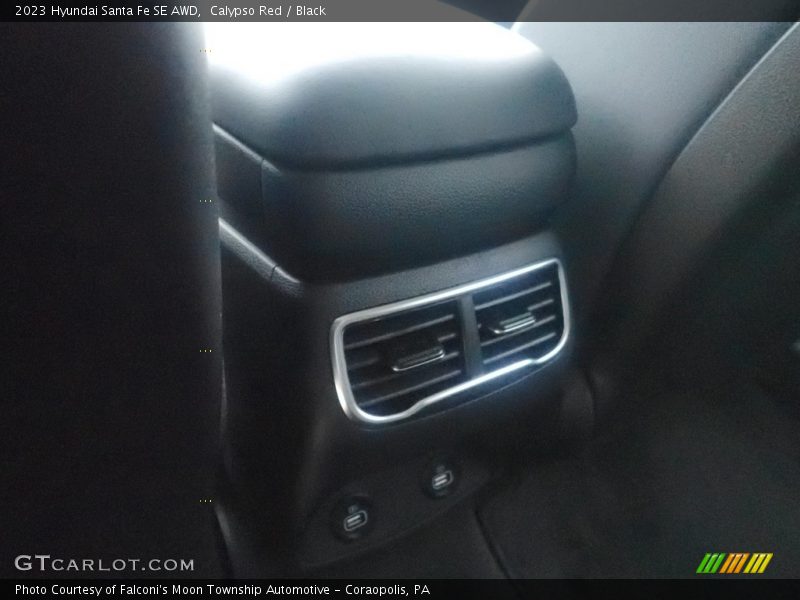 Calypso Red / Black 2023 Hyundai Santa Fe SE AWD