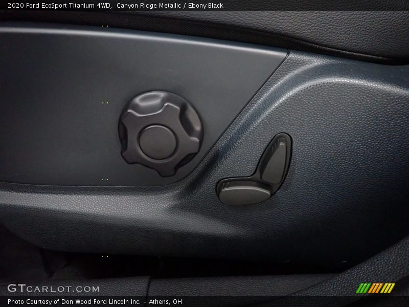 Canyon Ridge Metallic / Ebony Black 2020 Ford EcoSport Titanium 4WD