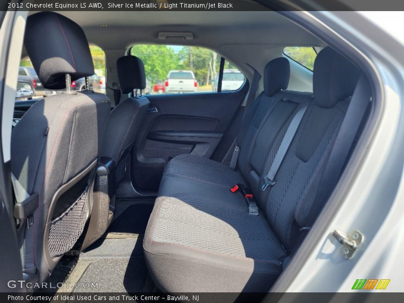 Silver Ice Metallic / Light Titanium/Jet Black 2012 Chevrolet Equinox LS AWD