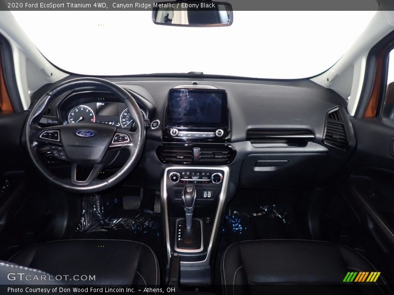 Canyon Ridge Metallic / Ebony Black 2020 Ford EcoSport Titanium 4WD