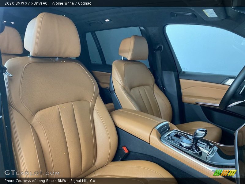 Alpine White / Cognac 2020 BMW X7 xDrive40i