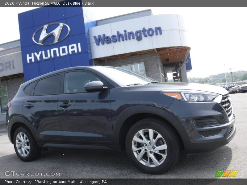 Dusk Blue / Black 2020 Hyundai Tucson SE AWD