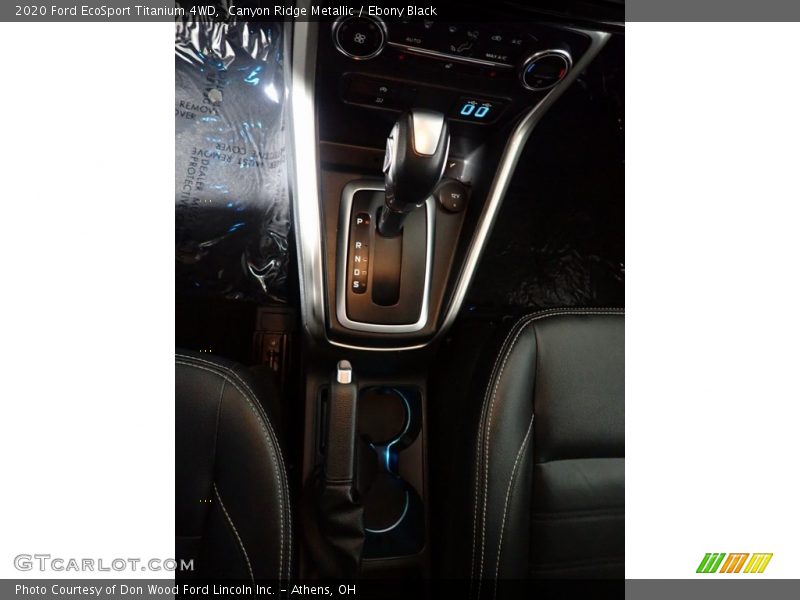 Canyon Ridge Metallic / Ebony Black 2020 Ford EcoSport Titanium 4WD