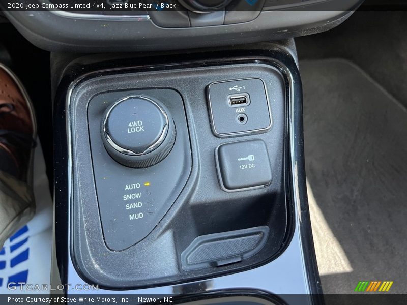 Controls of 2020 Compass Limted 4x4