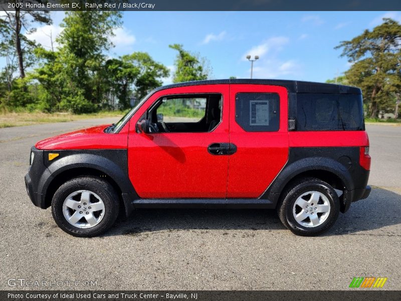 Rallye Red / Black/Gray 2005 Honda Element EX