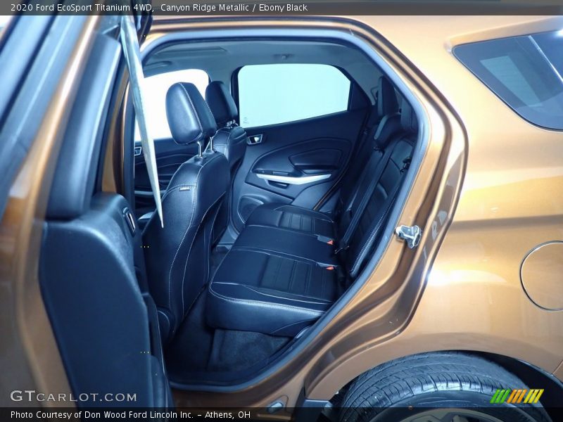 Canyon Ridge Metallic / Ebony Black 2020 Ford EcoSport Titanium 4WD