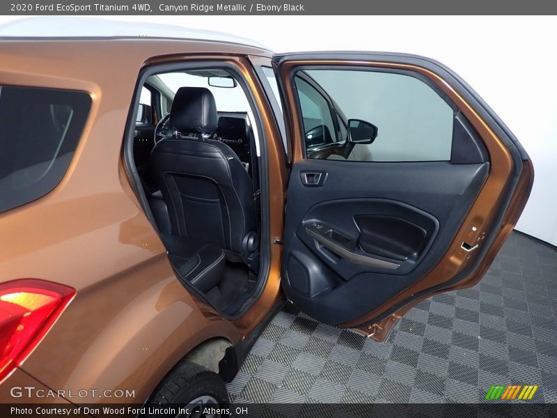 Canyon Ridge Metallic / Ebony Black 2020 Ford EcoSport Titanium 4WD