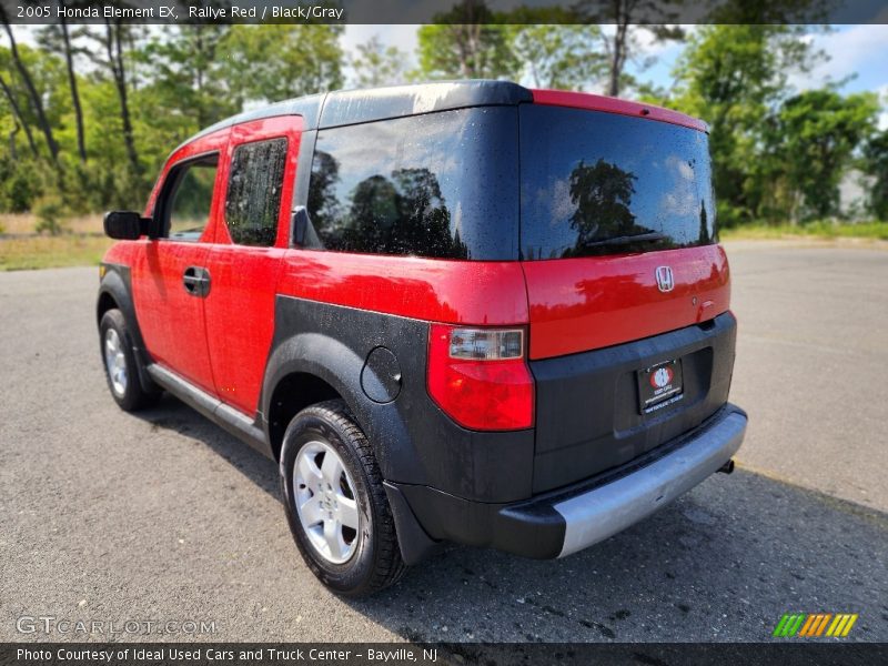 Rallye Red / Black/Gray 2005 Honda Element EX