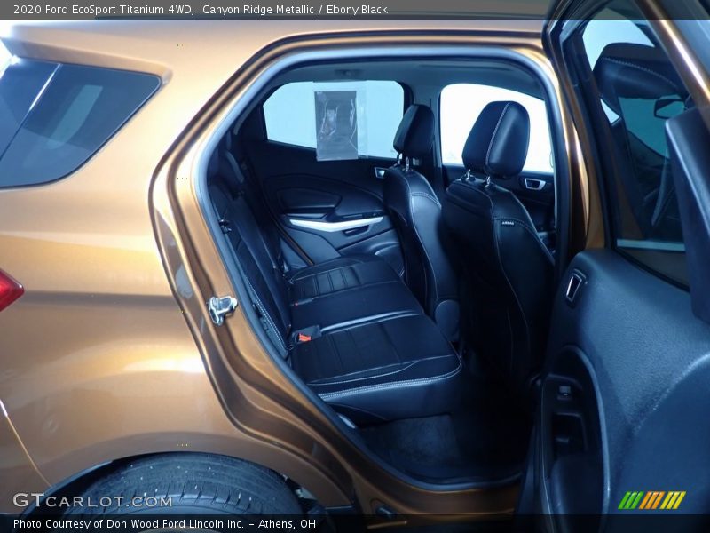 Canyon Ridge Metallic / Ebony Black 2020 Ford EcoSport Titanium 4WD