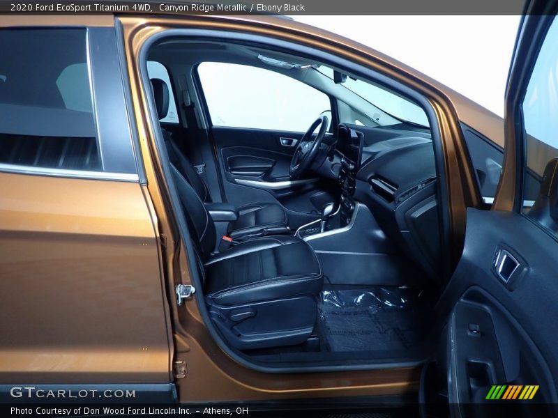 Canyon Ridge Metallic / Ebony Black 2020 Ford EcoSport Titanium 4WD