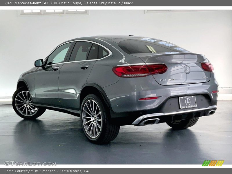 Selenite Grey Metallic / Black 2020 Mercedes-Benz GLC 300 4Matic Coupe