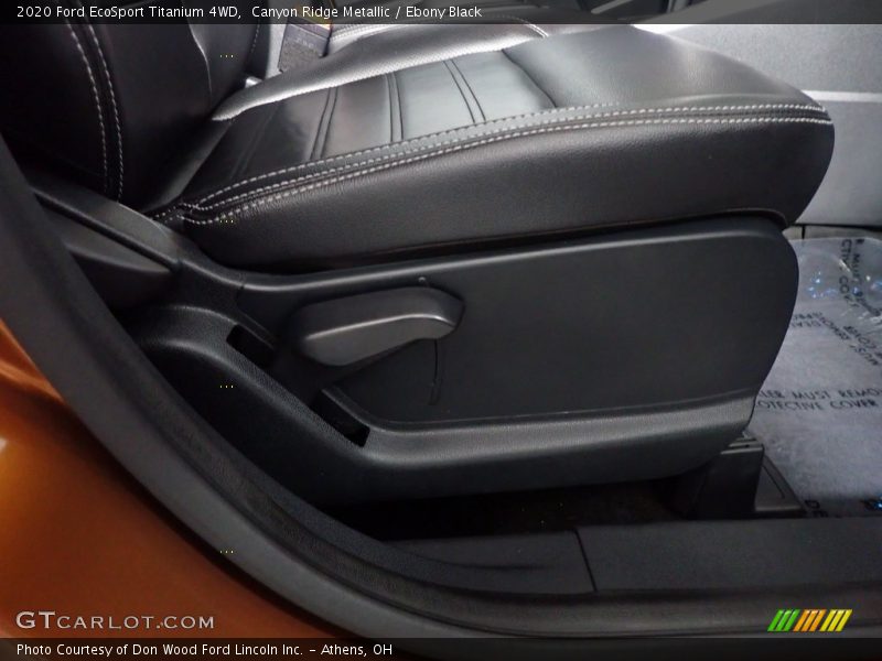 Canyon Ridge Metallic / Ebony Black 2020 Ford EcoSport Titanium 4WD