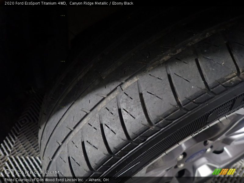Canyon Ridge Metallic / Ebony Black 2020 Ford EcoSport Titanium 4WD