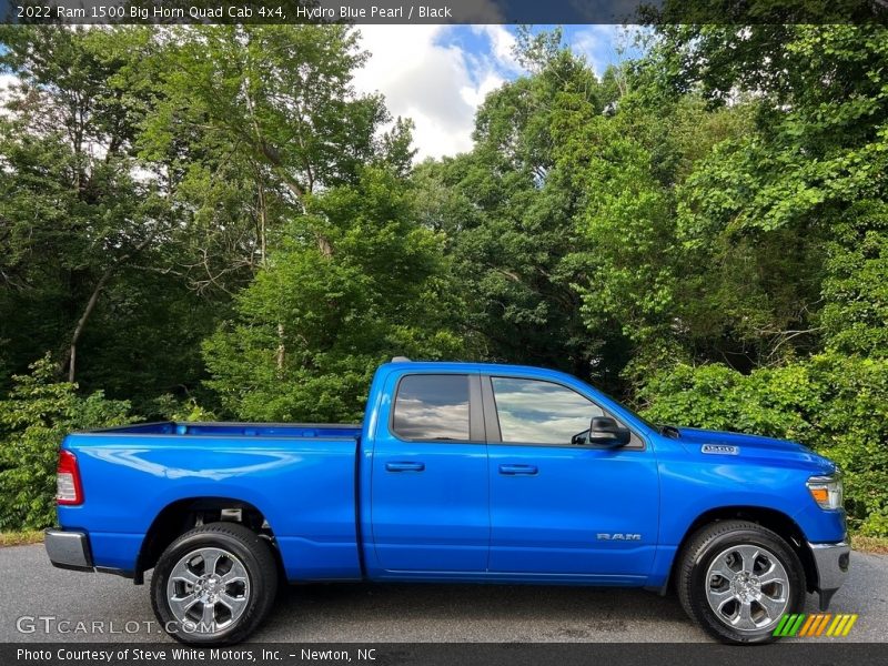  2022 1500 Big Horn Quad Cab 4x4 Hydro Blue Pearl