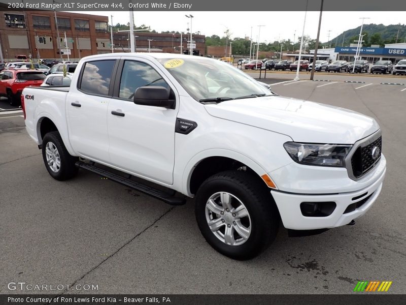 Oxford White / Ebony 2020 Ford Ranger XLT SuperCrew 4x4