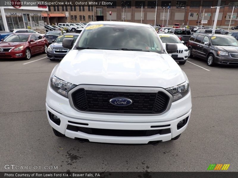 Oxford White / Ebony 2020 Ford Ranger XLT SuperCrew 4x4