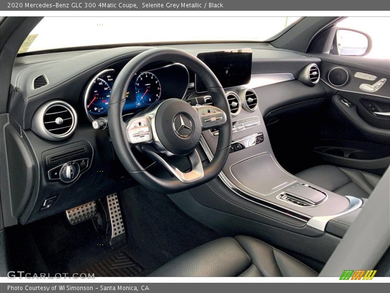 Dashboard of 2020 GLC 300 4Matic Coupe