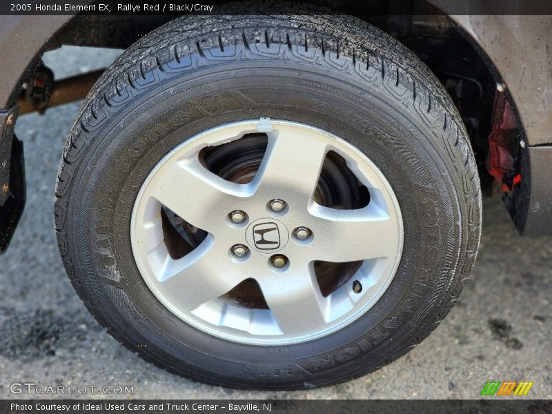 Rallye Red / Black/Gray 2005 Honda Element EX