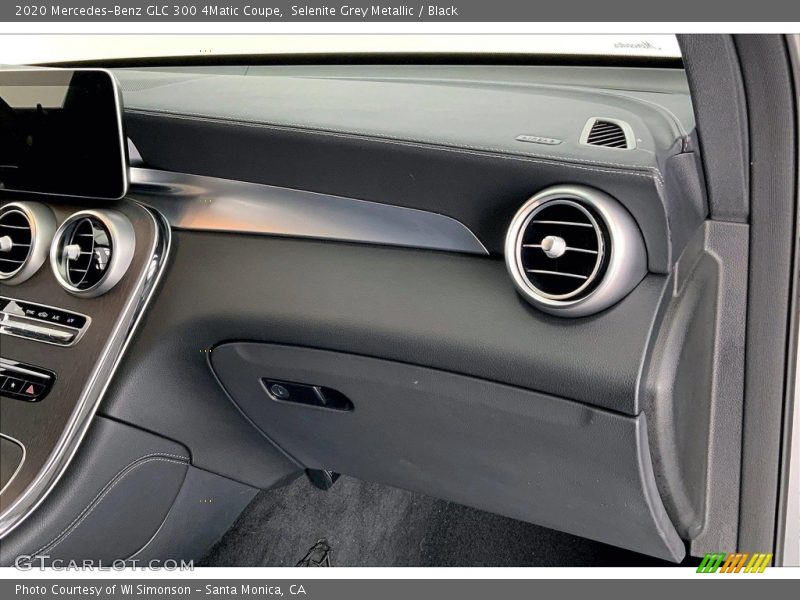 Dashboard of 2020 GLC 300 4Matic Coupe