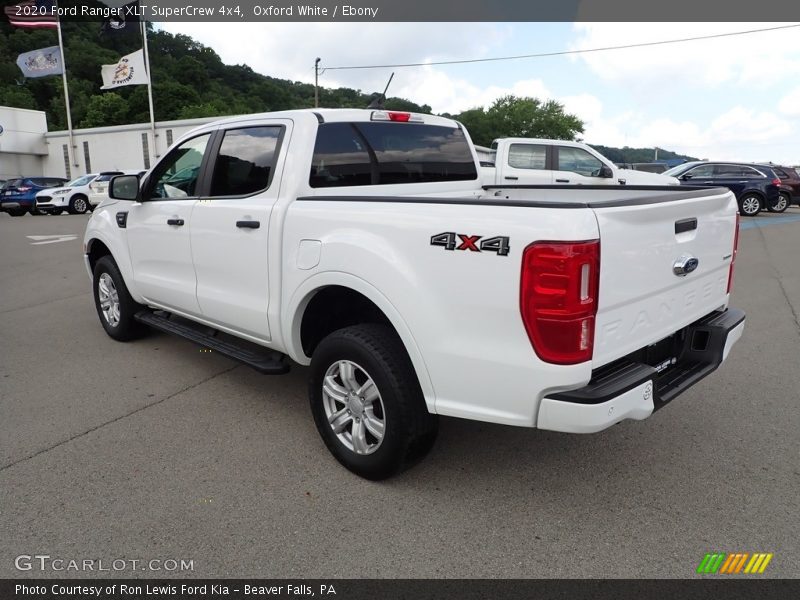 Oxford White / Ebony 2020 Ford Ranger XLT SuperCrew 4x4