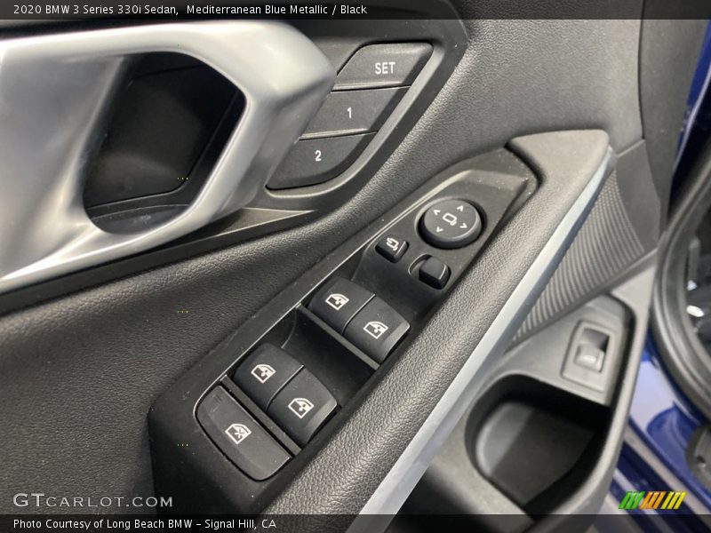 Mediterranean Blue Metallic / Black 2020 BMW 3 Series 330i Sedan