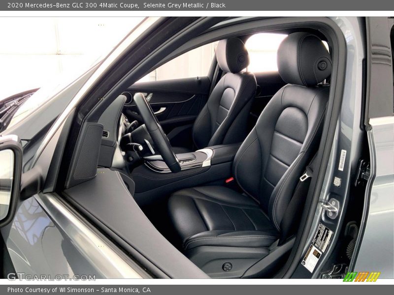 Front Seat of 2020 GLC 300 4Matic Coupe