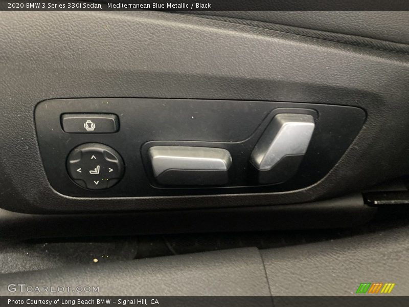 Mediterranean Blue Metallic / Black 2020 BMW 3 Series 330i Sedan